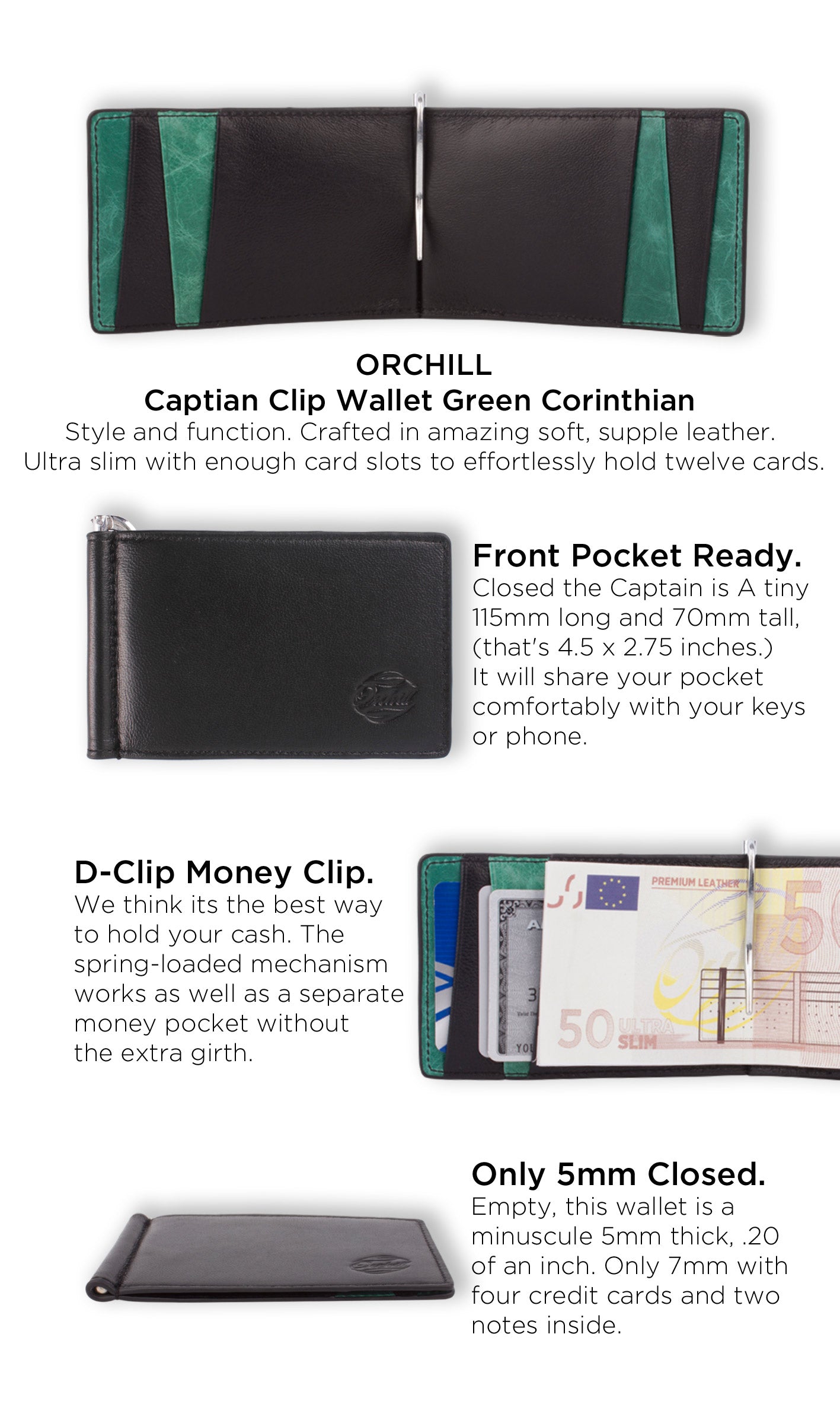 CAPTAIN CLIP WALLETS